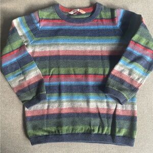 Colorful Striped Kids Sweater